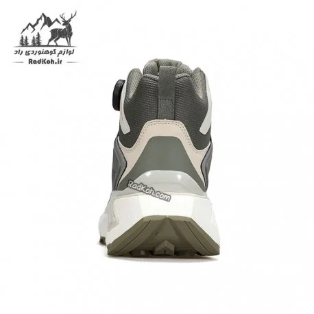 کفش هامتو مردانه مدل humtto 250818A-4 بند دیسکی رنگ خاکستری/سبز