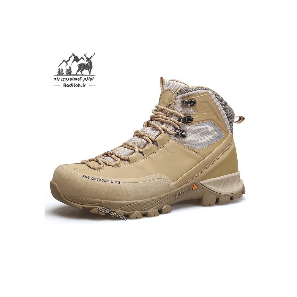 کفش هامتو مردانه مدل 240783A-2 رنگ خاکی روشن