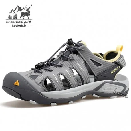 صندل پیاده روی مردانه هامتو مدل 750756A-2 رنگ طوسی