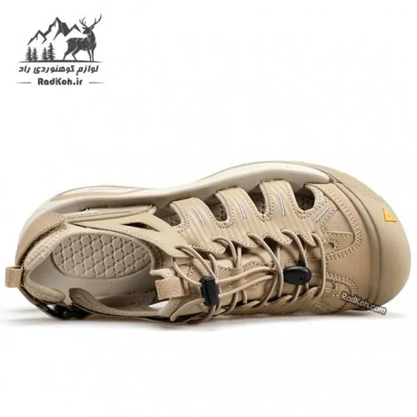 صندل هامتو مدل 750756A-3 رنگ خاکی