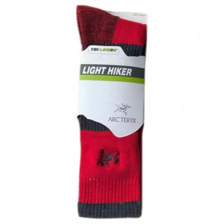 جوراب کوهنوردی مردانه ساق بلند ARC’TERYX مدل Light Hikr رنگ قرمز