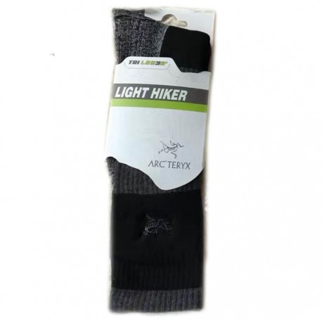 جوراب کوهنوردی مردانه ساق بلند ARC’TERYX مدل Light Hikr رنگ مشکی
