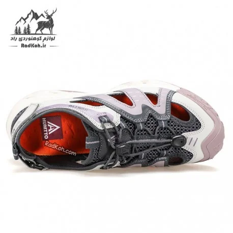 کفش صندل زنانه هومتو مدل humtto 650221B-4 رنگ طوسی/یاسی