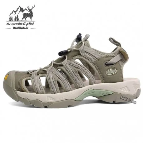 صندل هامتو مدل 710442B-5 رنگ سبز زیتونی