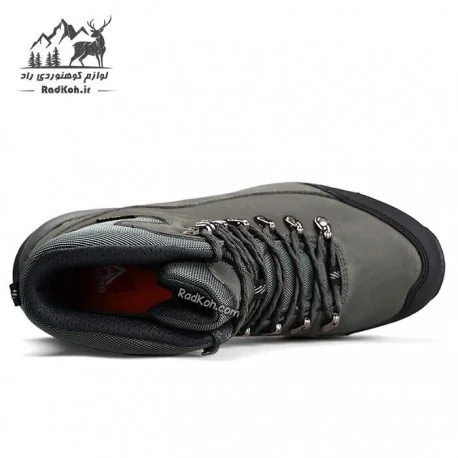 کفش کوهنوردی مردانه هامتو مدل 210415A-2 رنگ خاکستری تیره