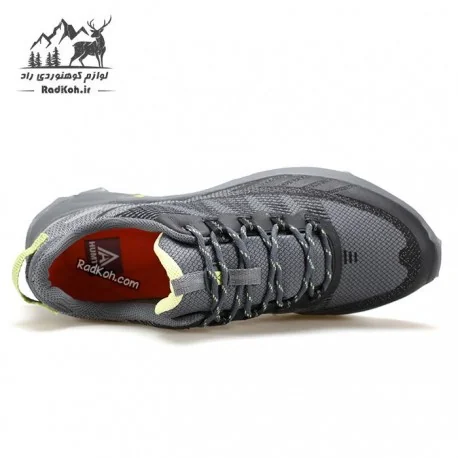 کفش طبیعت گردی مردانه هامتو مدل 150187A-2 رنگ خاکستری تیره