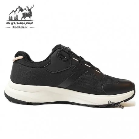 کفش پیاده روی هامتو زنانه مدل 5-340229B بند دیسکی رنگ مشکی