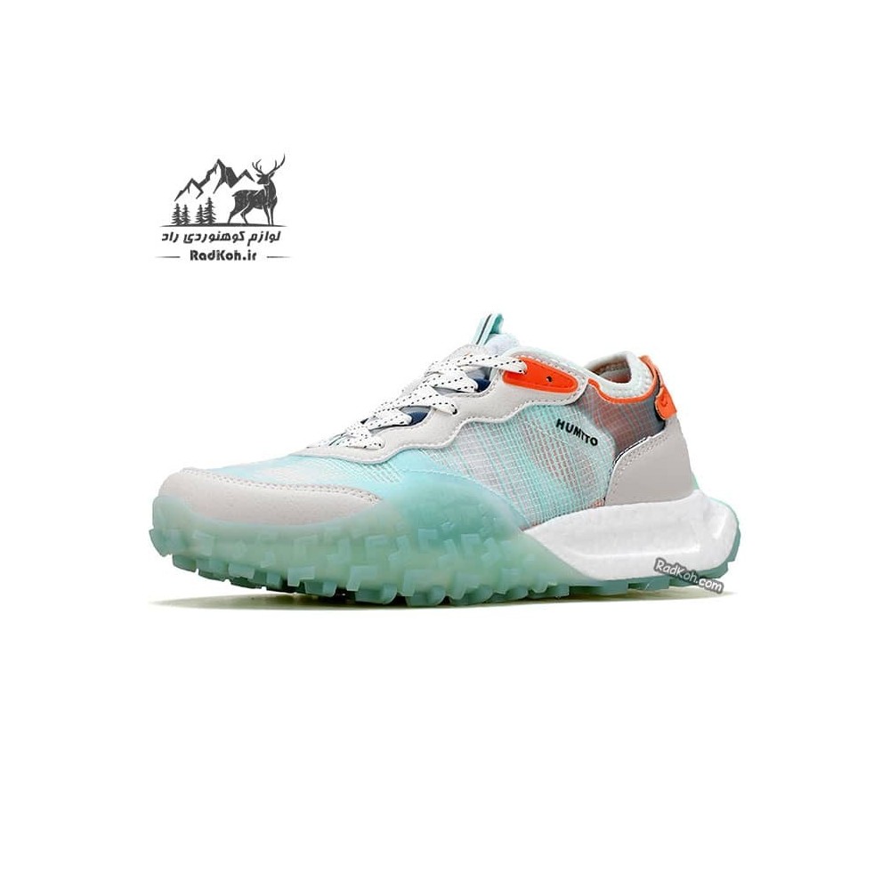 کفش پیاده روی زنانه هامتو مدل 350719B-2 رنگ سبز صابونی