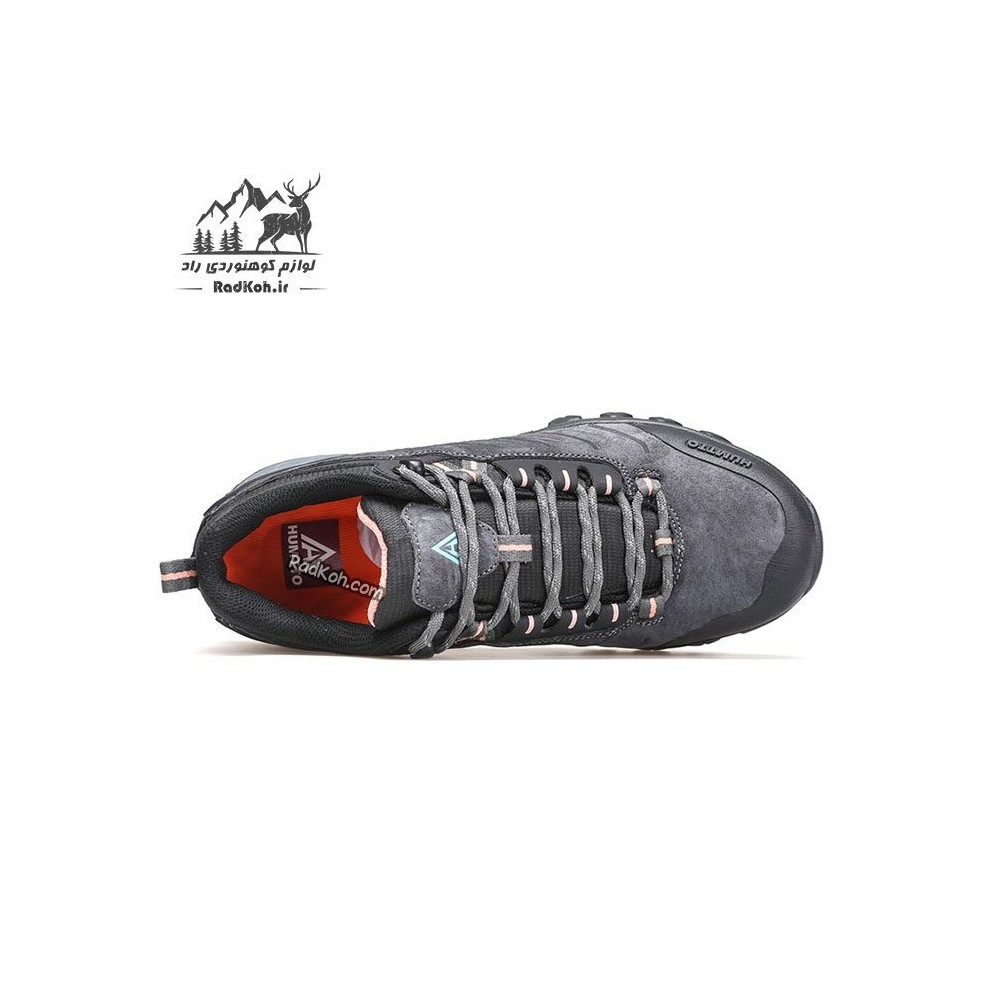 کفش رانینگ زنانه هامتو مدل 140121B-2 رنگ خاکستری تیره