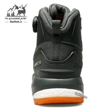 کفش هامتو مدل 220838A-2 بند دیسکی رنگ خاکستری/نارنجی