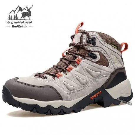 کفش پیاده روی هامتو مردانه مدل 230270A-3 رنگ طوسی روشن