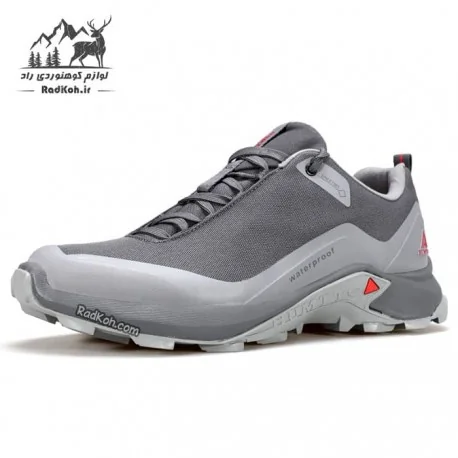 کفش پیاده روی مردانه هامتو مدل 110396A-15 رنگ طوسی/خاکستری