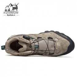 کفش مردانه هامتو مدل 240119A-3 بند دیسکی رنگ خاکی