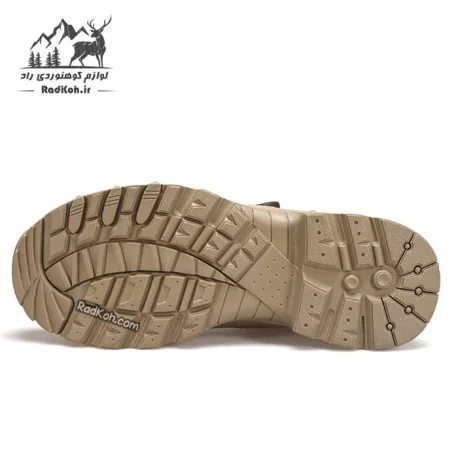 کفش مردانه هومتو مدل 240744A-4 بند دیسکی رنگ خاکی روشن