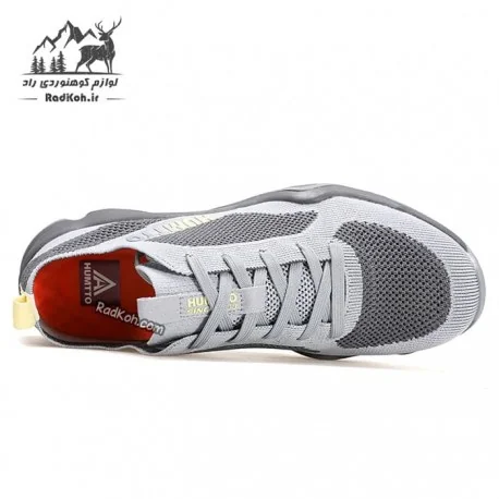 کفش پیاده روی مردانه هامتو مدل 150879A-2 رنگ طوسی/خاکستری تیره