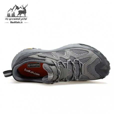 کفش پیاده روی هامتو مردانه مدل 150633A-4 رنگ خاکستری تیره
