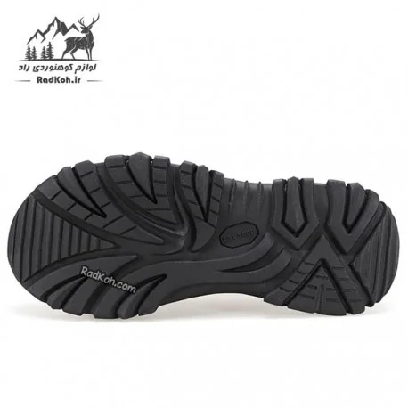 کتانی مردانه هامتو مدل 150459A-2 رنگ مشکی/خاکستری