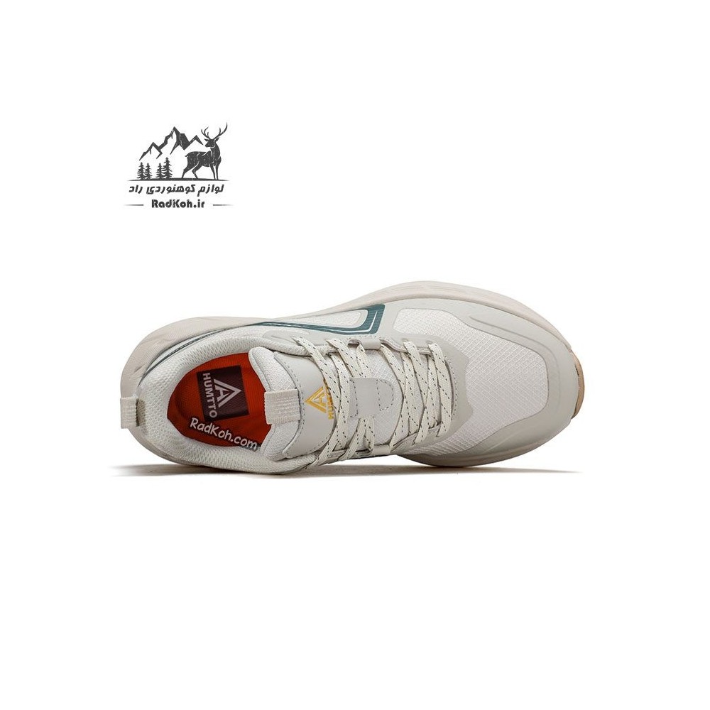 کفش رانینگ زنانه هامتو مدل 350926B-5 رنگ کرم(بژ)/سبز