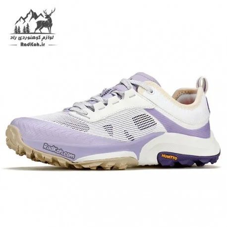 کفش پیاده روی زنانه هامتو مدل 350069B-4 رنگ سفید/بنفش