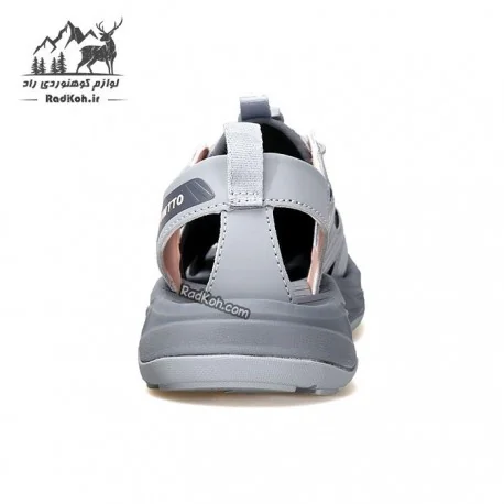 صندل زنانه هومتو مدل 730508B-2 رنگ خاکستری