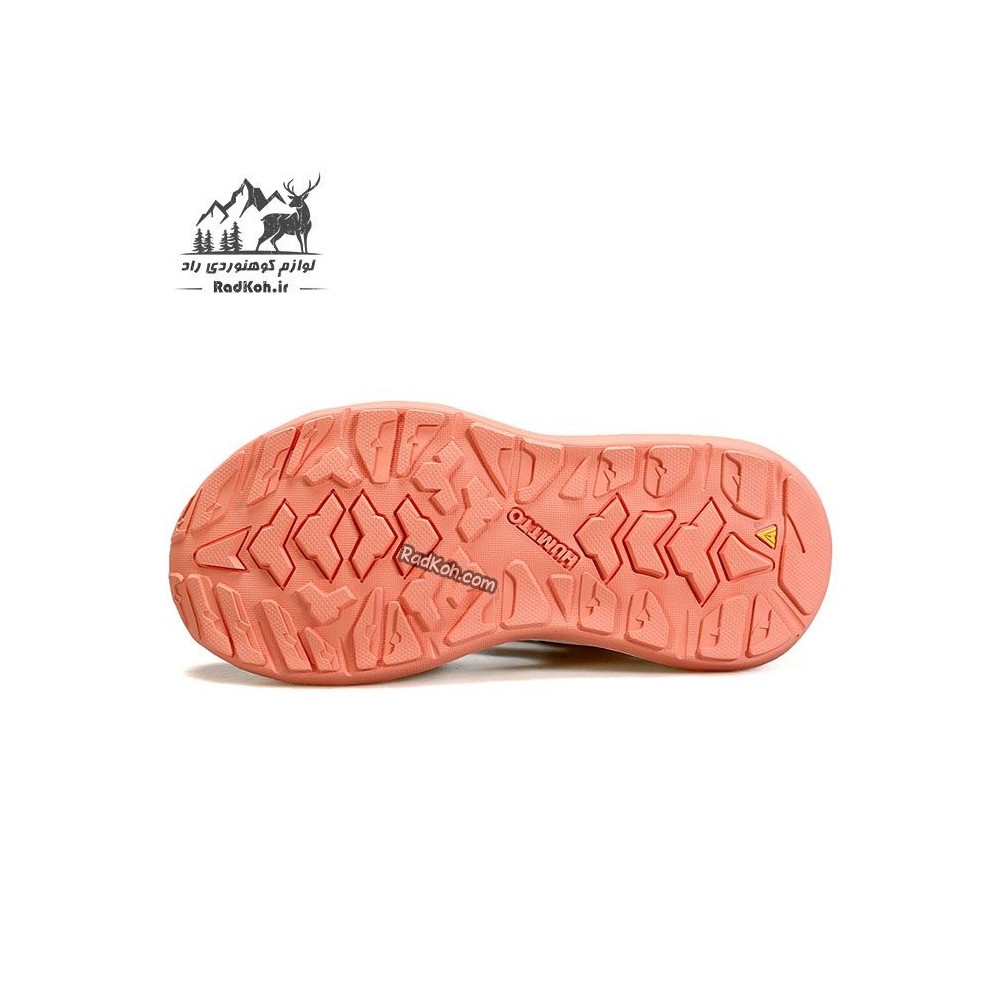 صندل هامتو زنانه مدل 740977B-2 رنگ طوسی/صورتی