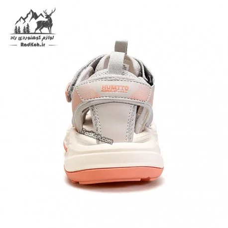 صندل زنانه هومتو مدل 740977B-2 رنگ طوسی/صورتی