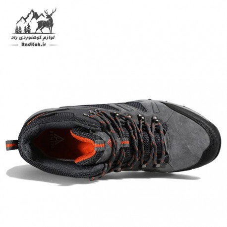 کفش طبیعت گردی مردانه هومتو مدل humtto 210361A-2 رنگ خاکستری