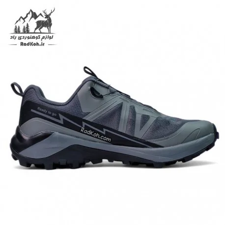 کفش طبیعت گردی هامتو مردانه مدل 860714A-2 رنگ خاکستری