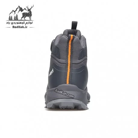 کفش پیاده روی مردانه هامتو مدل 240775A-2 بند دیسکی رنگ خاکستری