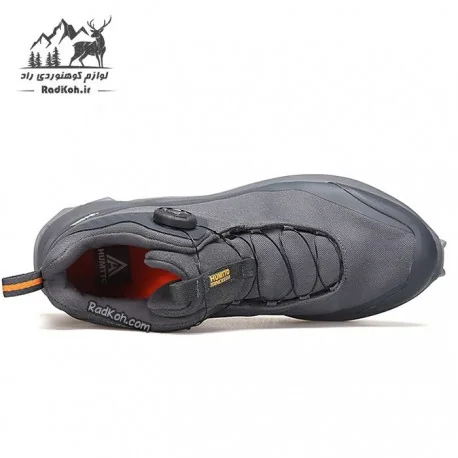 کفش مردانه هومتو مدل 240775A-2 بند دیسکی رنگ خاکستری