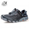 کفش پیاده روی مردانه هومتو مدل HT1605-8 رنگ خاکستری تیره