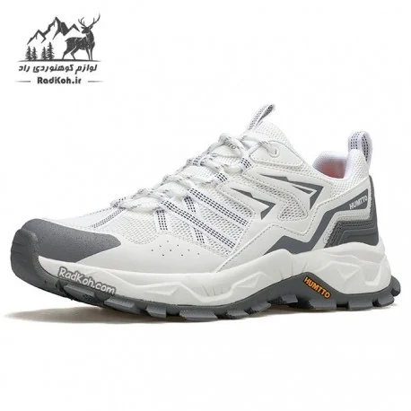 کفش پیاده روی هامتو زنانه مدل 160112B-5 رنگ سفید/طوسی