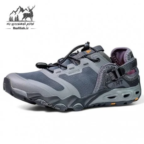 کفش صندل هومتو زنانه مدل 630551B-11 رنگ خاکستری تیره