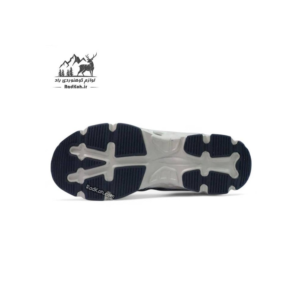 کفش دویدن زنانه هامتو مدل 610049B-15 رنگ طوسی/سبز تیره