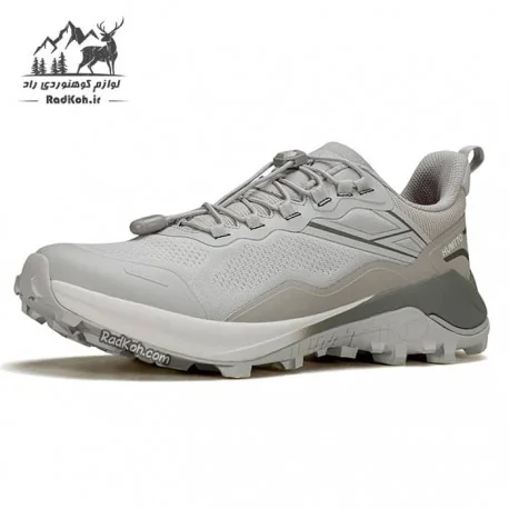 کفش ورزشی مردانه هامتو مدل 860313A-5 رنگ طوسی/سبز