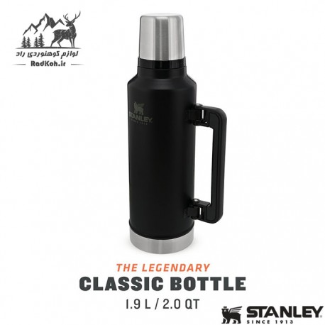 فلاسک 1.9 لیتری کلاسیک Stanley Classic Bottle 1.9L رنگ مشکی