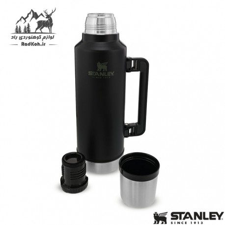 اطلاعات فلاسک 1.9 لیتری کلاسیک Stanley Classic Bottle 1.9L رنگ مشکی