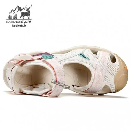 صندل جلو بسته هامتو زنانه مدل 9602-15 رنگ بژ