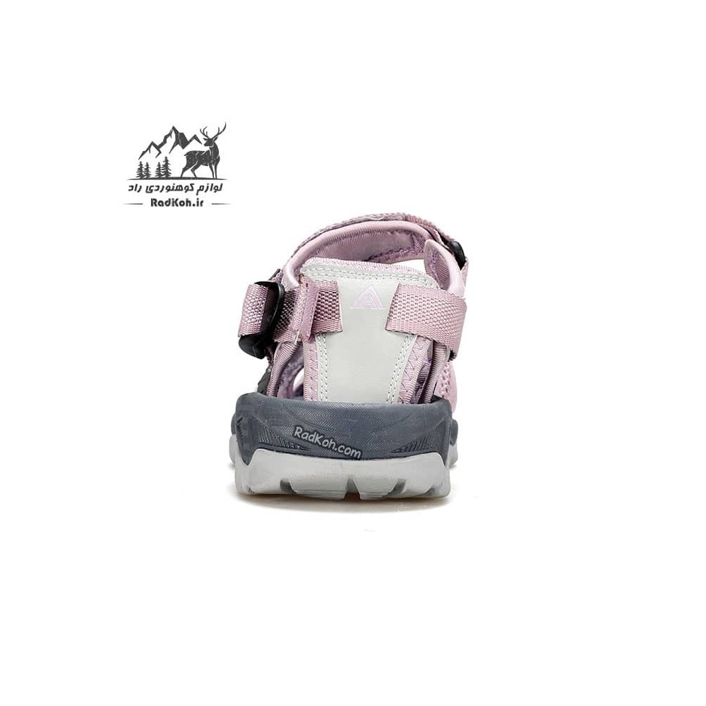 صندل طبیعت گردی هامتو زنانه مدل 9602-16 رنگ طوسی/یاسی