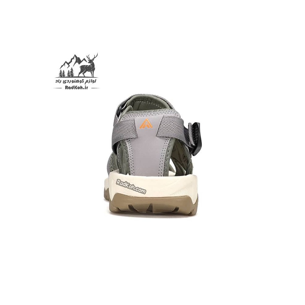 صندل ورزشی زنانه هامتو مدل 9602-18 رنگ طوسی/سبز