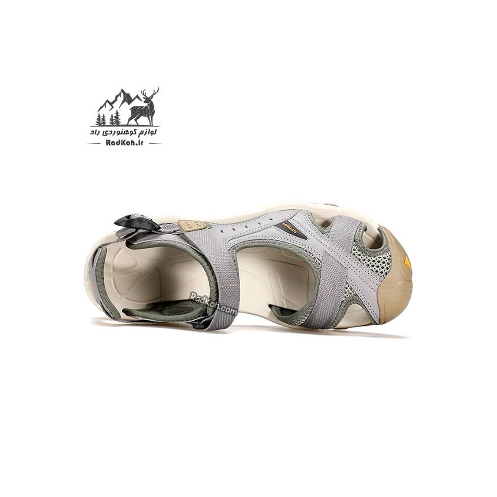 صندل زنانه هومتو مدل 9602-18 رنگ طوسی/سبز