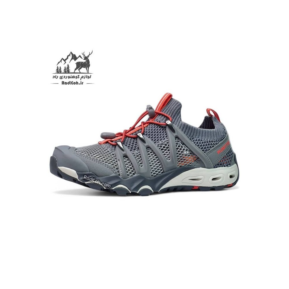 کفش پیاده روی زنانه هامتو مدل 620829B-9 رنگ خاکستری/صورتی
