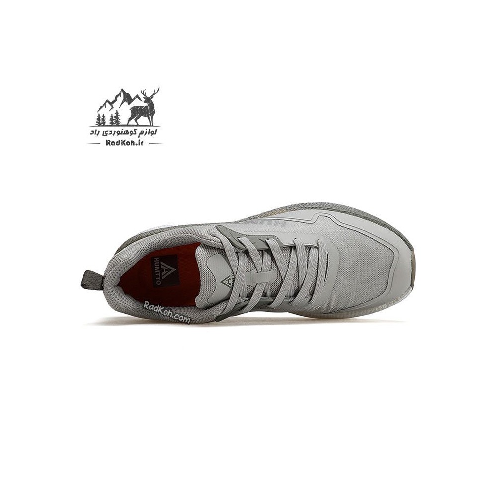 کفش هومتو رانینگ مردانه مدل 360617A-3 رنگ طوسی/سبز