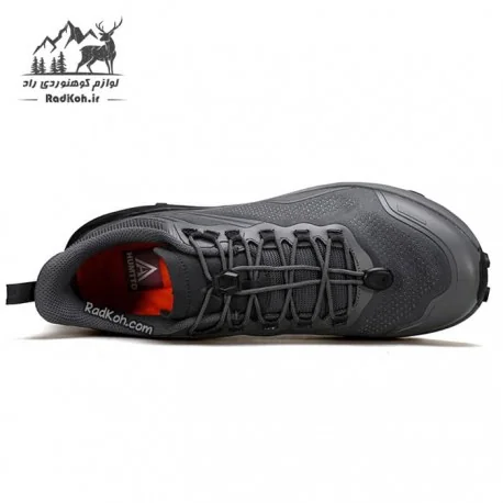 کفش مردانه هومتو مدل humtto 860313A-2 رنگ خاکستری تیره