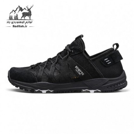 کفش پیاده روی مردانه هامتو مدل 110074A-3 رنگ مشکی