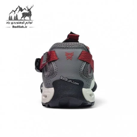 کفش صندل هامتو زنانه مدل 610395B-5 رنگ خاکستری/زرشکی