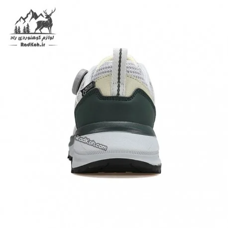 کفش ورزشی هومتو زنانه مدل 160913B-5 بند دیسکی رنگ طوسی/سبز