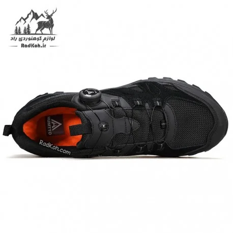 کفش ورزشی مردانه هامتو مدل 160482A-1 بند دیسکی رنگ مشکی