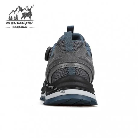 کفش رانینگ مردانه هامتو مدل 160482A-2 بند دیسکی رنگ خاکستری تیره