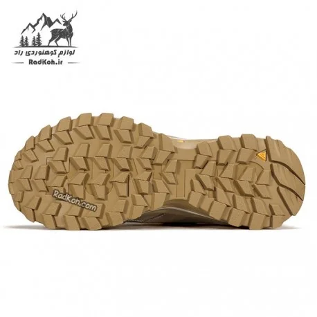 کفش دویدن زنانه هامتو مدل 160482B-4 بند دیسکی رنگ کرم(بژ)/سبز